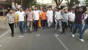 कुनकुरी में यूडी मिंज के विवादित पोस्ट पर गरमाया माहौल, भाजपा ने किया विरोध प्रदर्शन, गिरफ्तारी की मांग 3 IMG 20250428 21381441