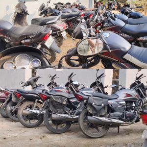 *कुनकुरी में चोरी की बाइकों का बड़ा जाल टूटा, दुर्ग / कुनकुरी पुलिस की संयुक्त कार्रवाई में 24 बाइक बरामद, आरोपी का नेटवर्क बेनकाब* 2 IMG 20260225 WA0013